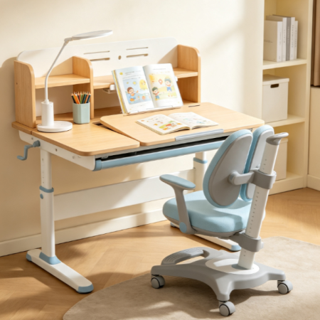 Children's Study Desk and Chair Set