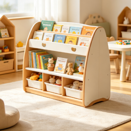 Children's Picture Book Storage Shelf