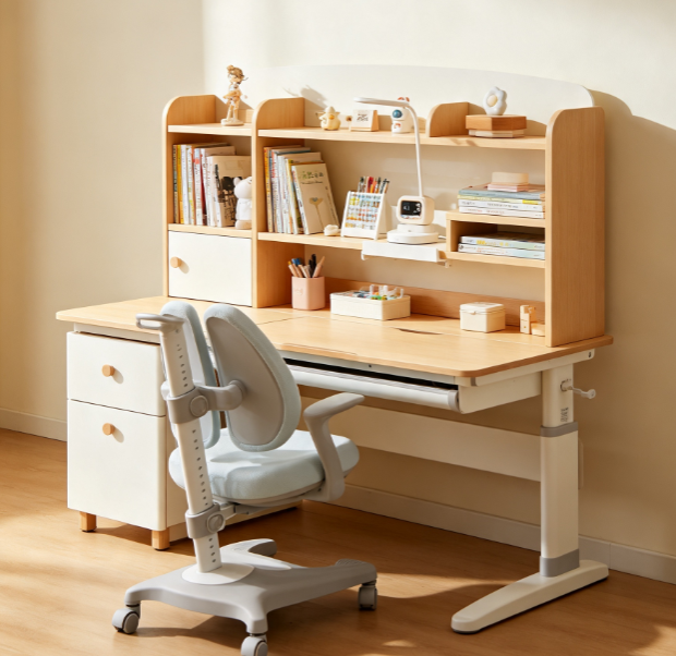 Multifunctional Children's Desk and Storage Unit